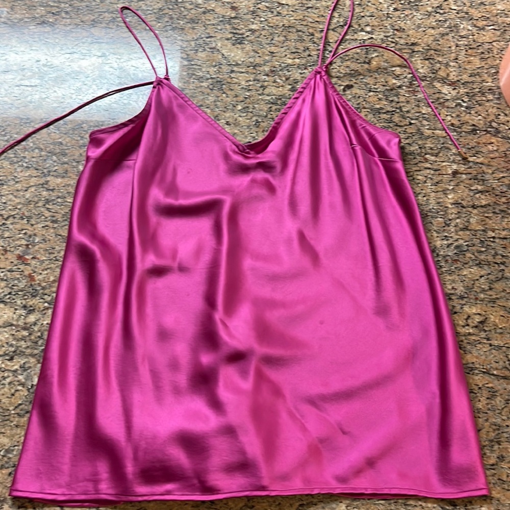 Satin top